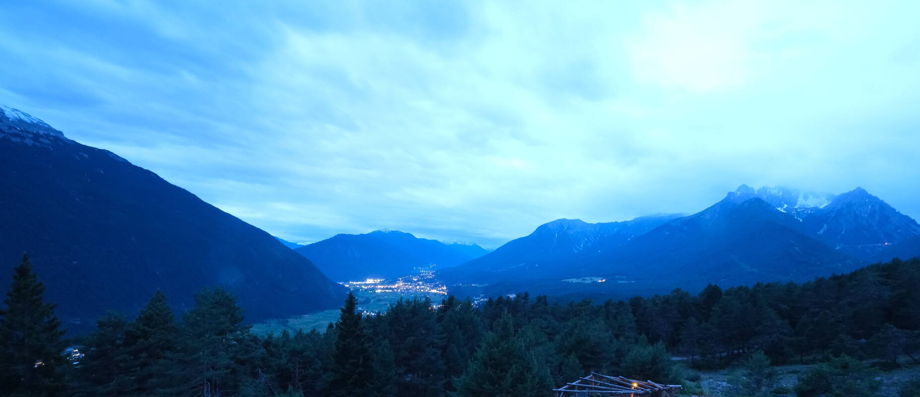 Archiv Foto Webcam Tarrenz - Blick vom Kappakreuz auf Imst