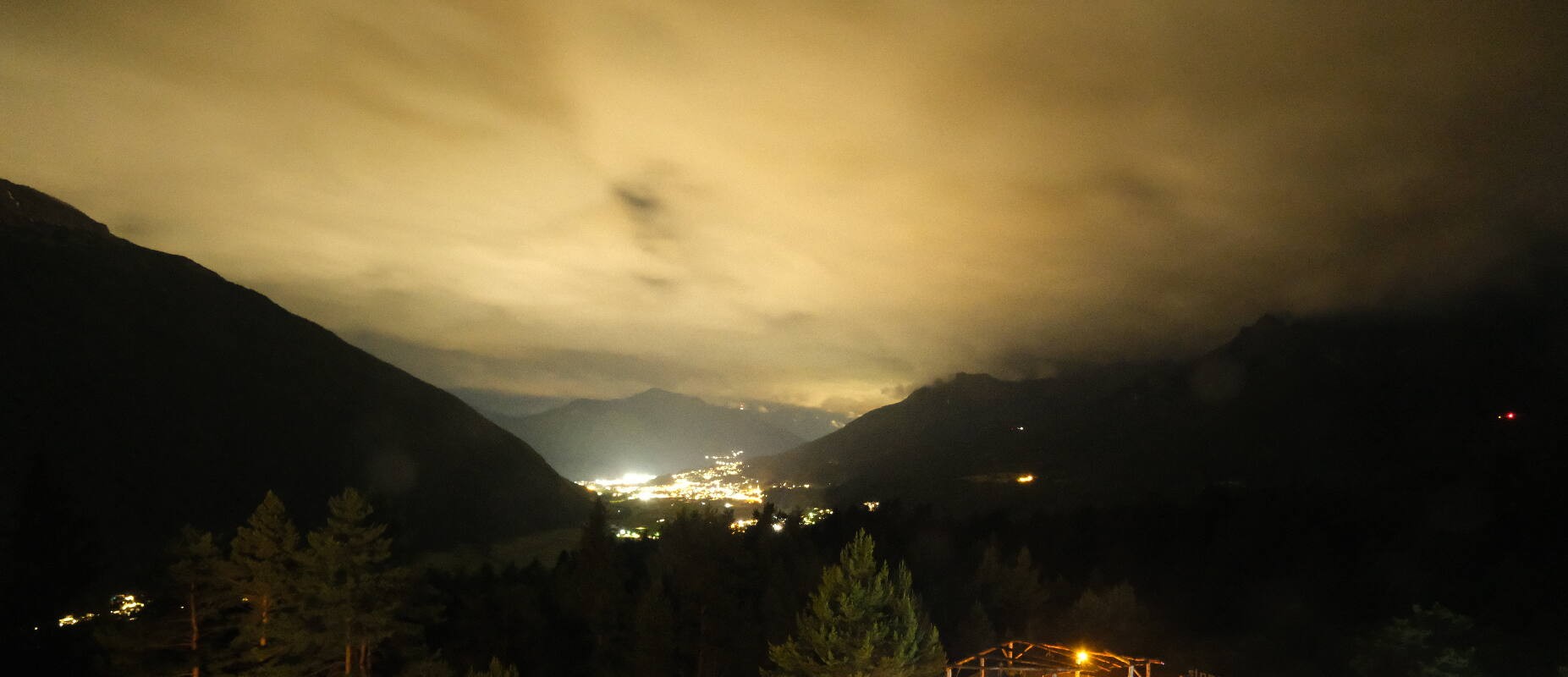 Archiv Foto Webcam Tarrenz - Blick vom Kappakreuz auf Imst