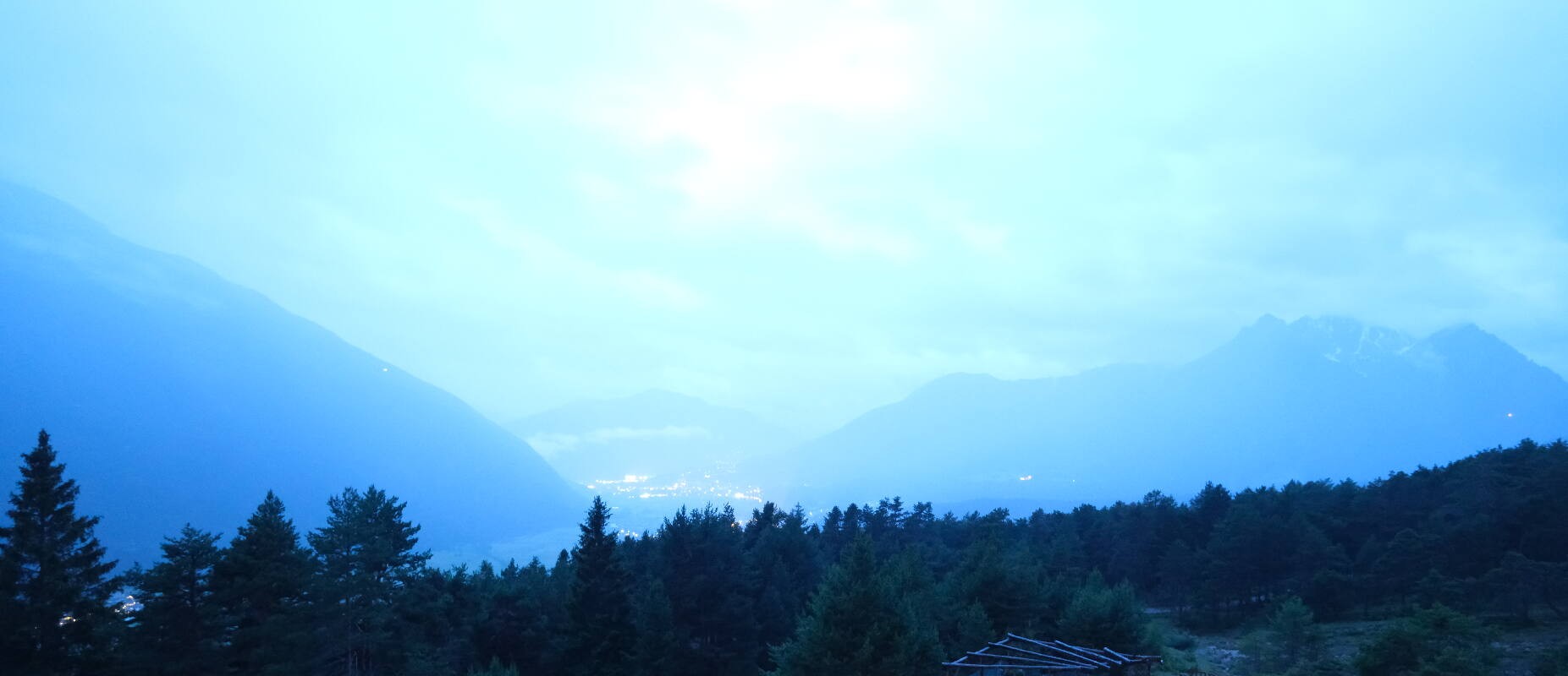 Archiv Foto Webcam Tarrenz - Blick vom Kappakreuz auf Imst