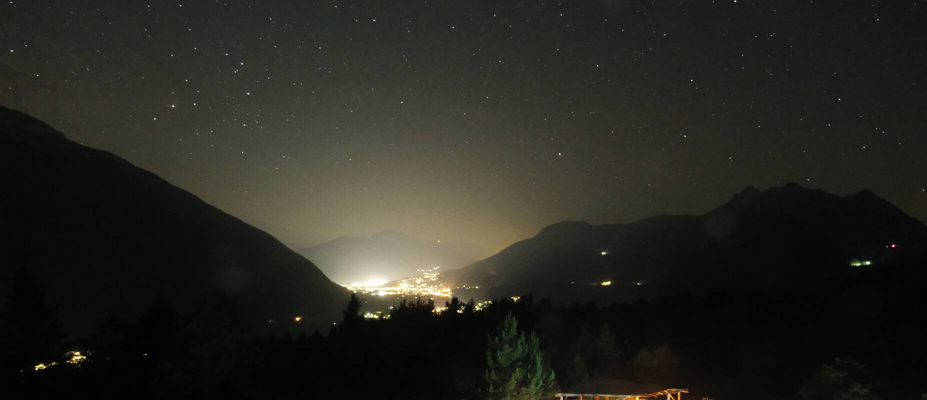 Archiv Foto Webcam Tarrenz - Blick vom Kappakreuz auf Imst