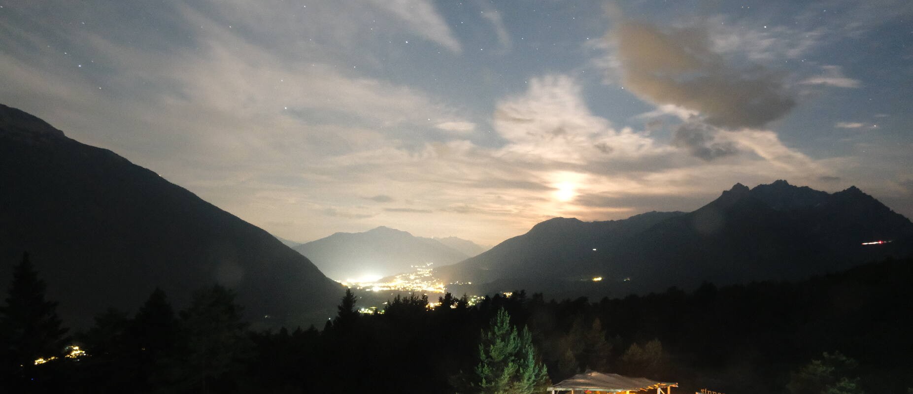 Archiv Foto Webcam Tarrenz - Blick vom Kappakreuz auf Imst