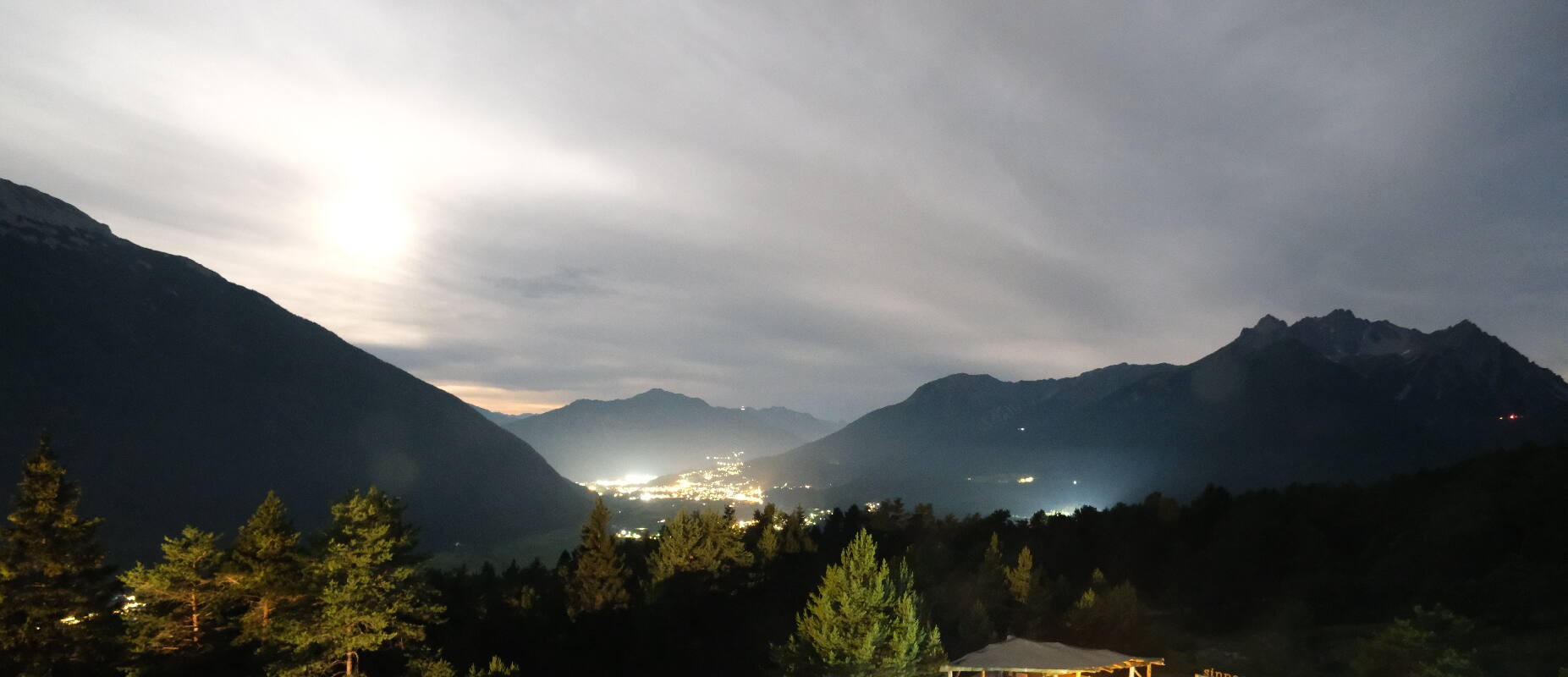 Archiv Foto Webcam Tarrenz - Blick vom Kappakreuz auf Imst