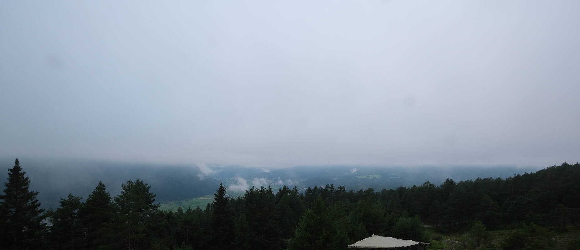 Archiv Foto Webcam Tarrenz - Blick vom Kappakreuz auf Imst