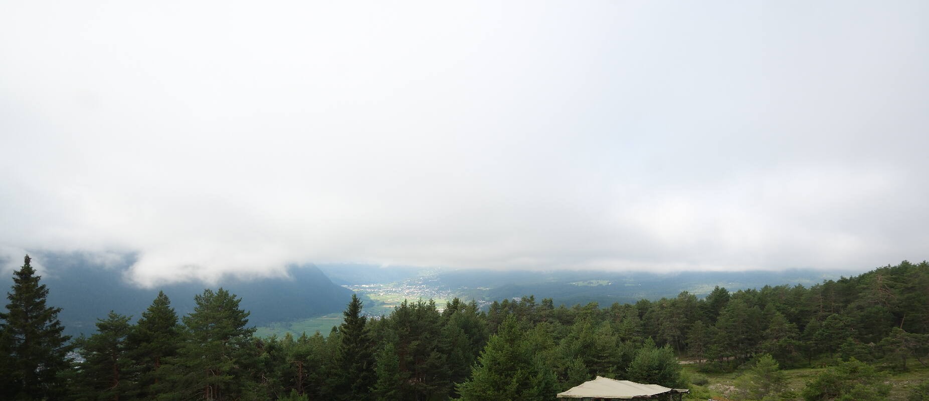Archiv Foto Webcam Tarrenz - Blick vom Kappakreuz auf Imst