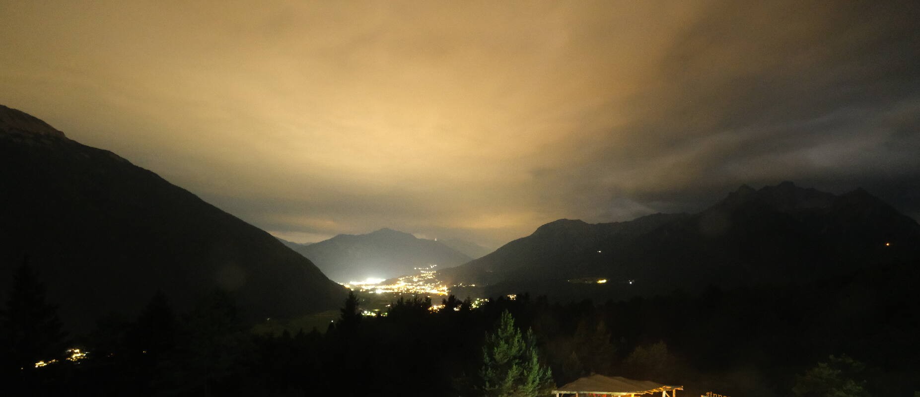 Archiv Foto Webcam Tarrenz - Blick vom Kappakreuz auf Imst