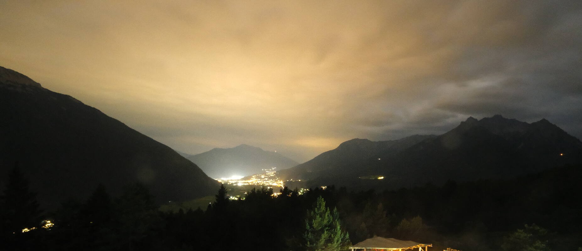 Archiv Foto Webcam Tarrenz - Blick vom Kappakreuz auf Imst