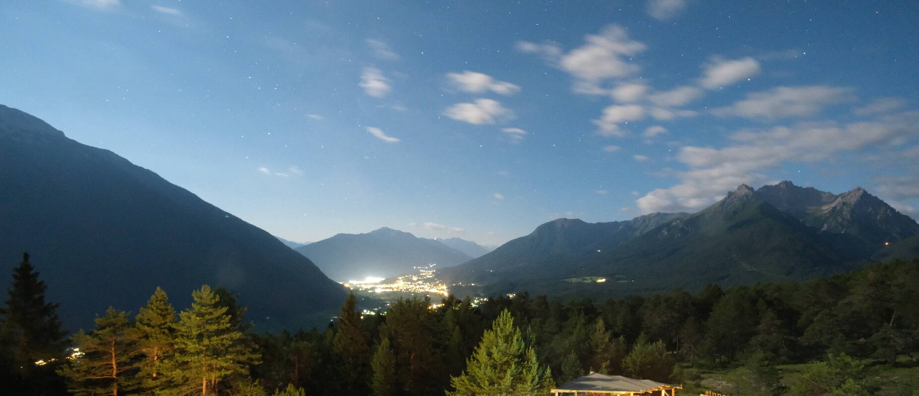 Archiv Foto Webcam Tarrenz - Blick vom Kappakreuz auf Imst