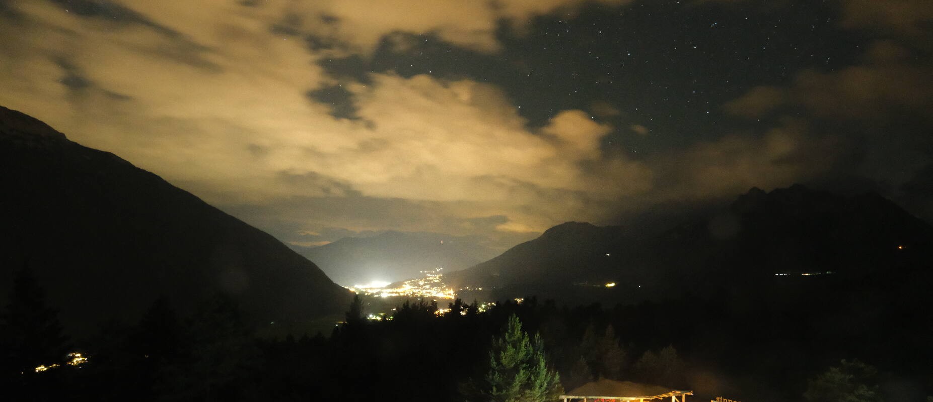 Archiv Foto Webcam Tarrenz - Blick vom Kappakreuz auf Imst