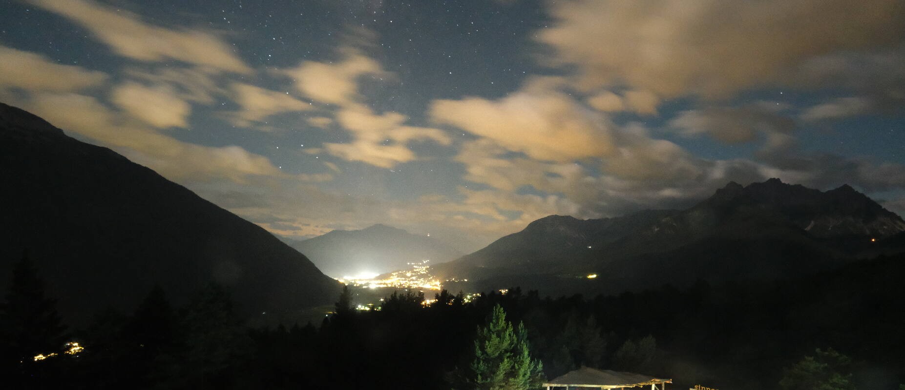 Archiv Foto Webcam Tarrenz - Blick vom Kappakreuz auf Imst