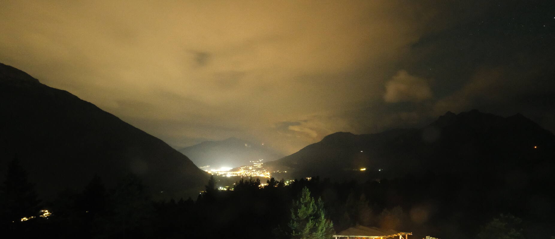 Archiv Foto Webcam Tarrenz - Blick vom Kappakreuz auf Imst