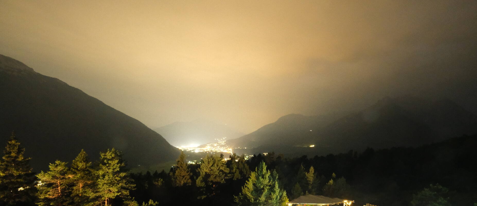 Archiv Foto Webcam Tarrenz - Blick vom Kappakreuz auf Imst