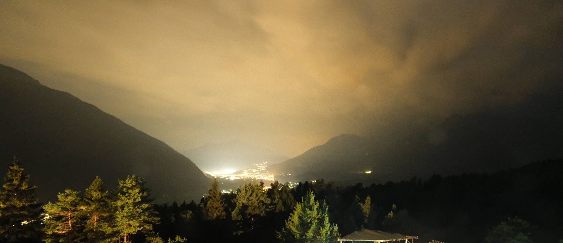 Archiv Foto Webcam Tarrenz - Blick vom Kappakreuz auf Imst