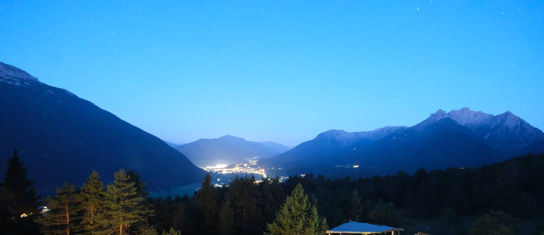 Archiv Foto Webcam Tarrenz - Blick vom Kappakreuz auf Imst