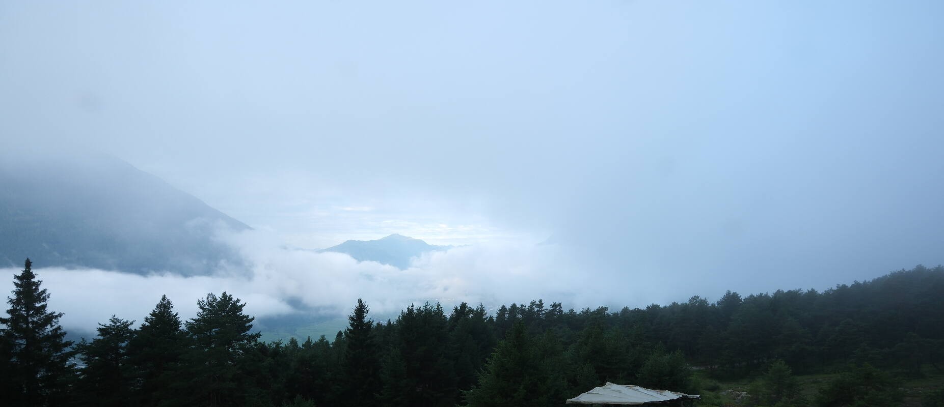 Archiv Foto Webcam Tarrenz - Blick vom Kappakreuz auf Imst