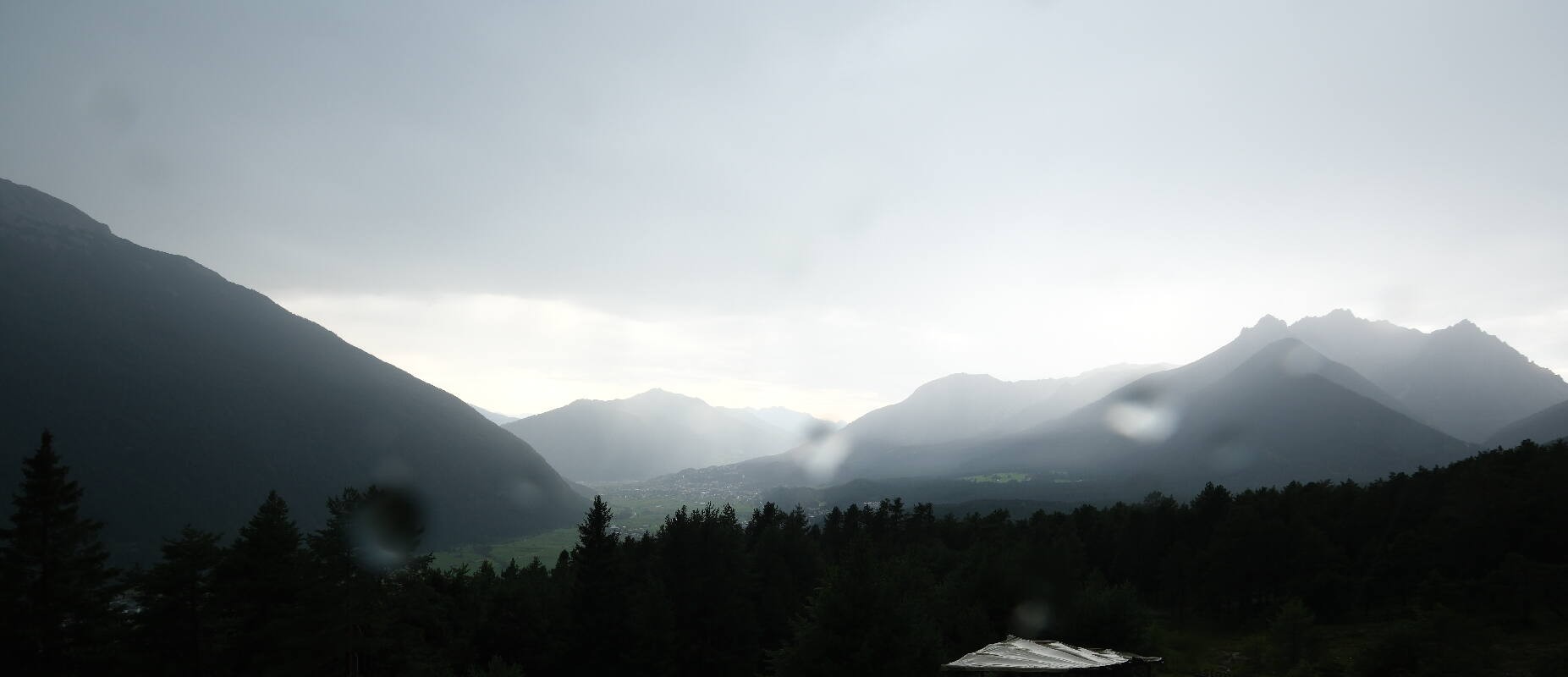 Archiv Foto Webcam Tarrenz - Blick vom Kappakreuz auf Imst