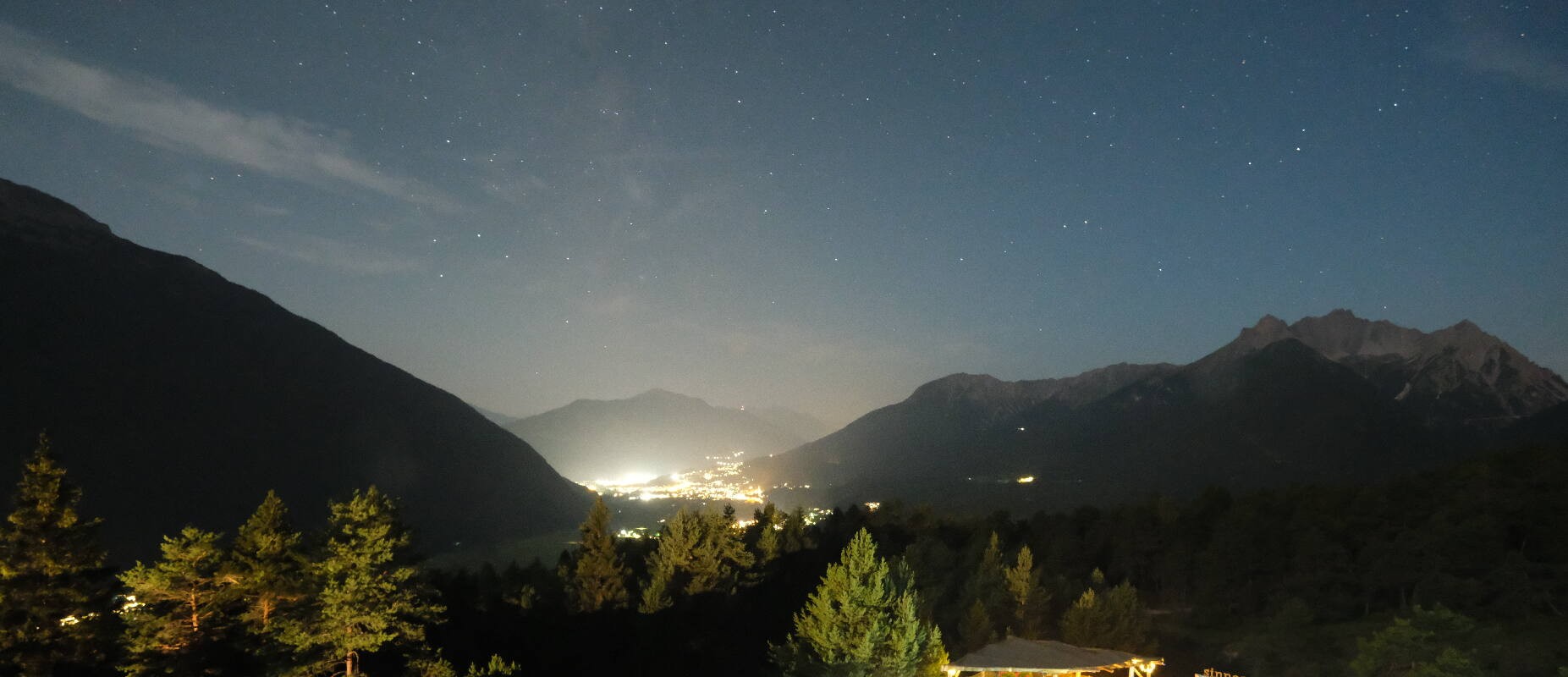 Archiv Foto Webcam Tarrenz - Blick vom Kappakreuz auf Imst