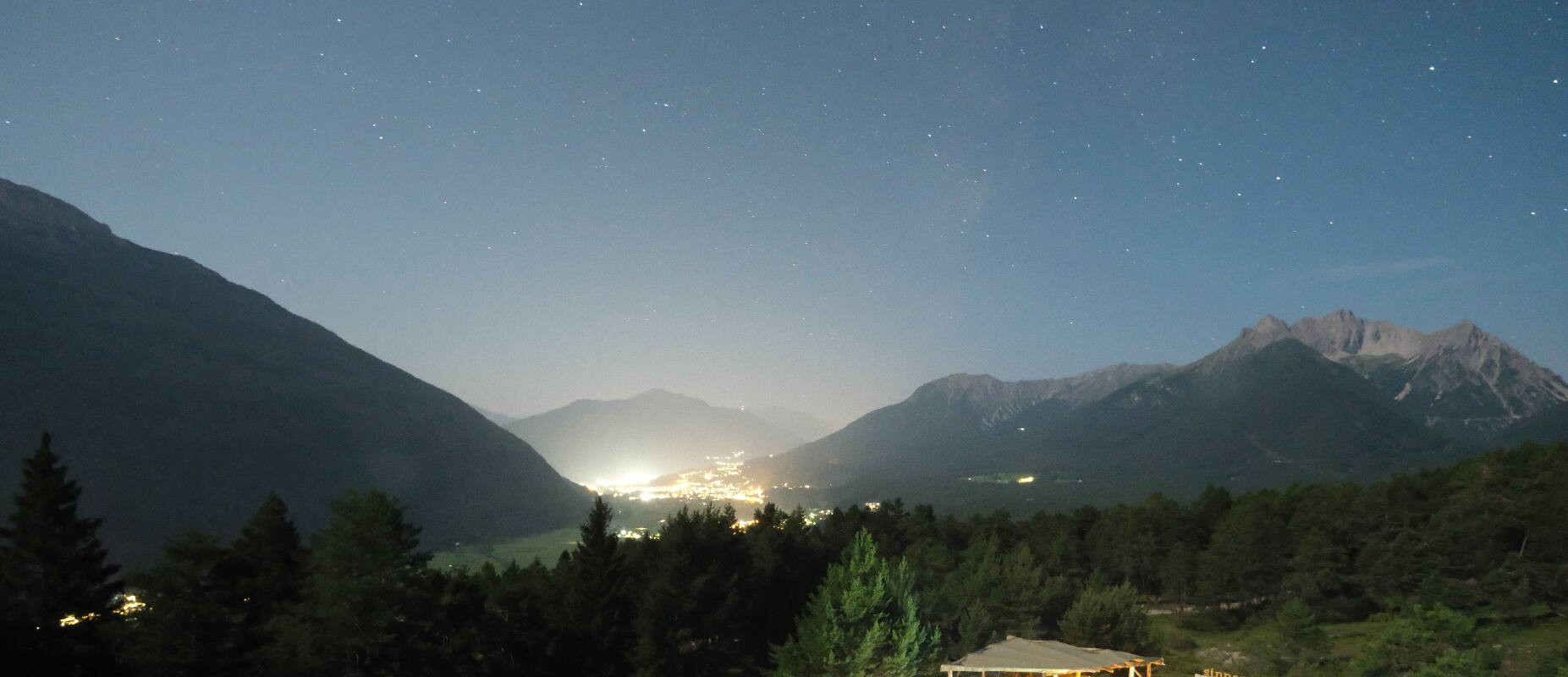 Archiv Foto Webcam Tarrenz - Blick vom Kappakreuz auf Imst