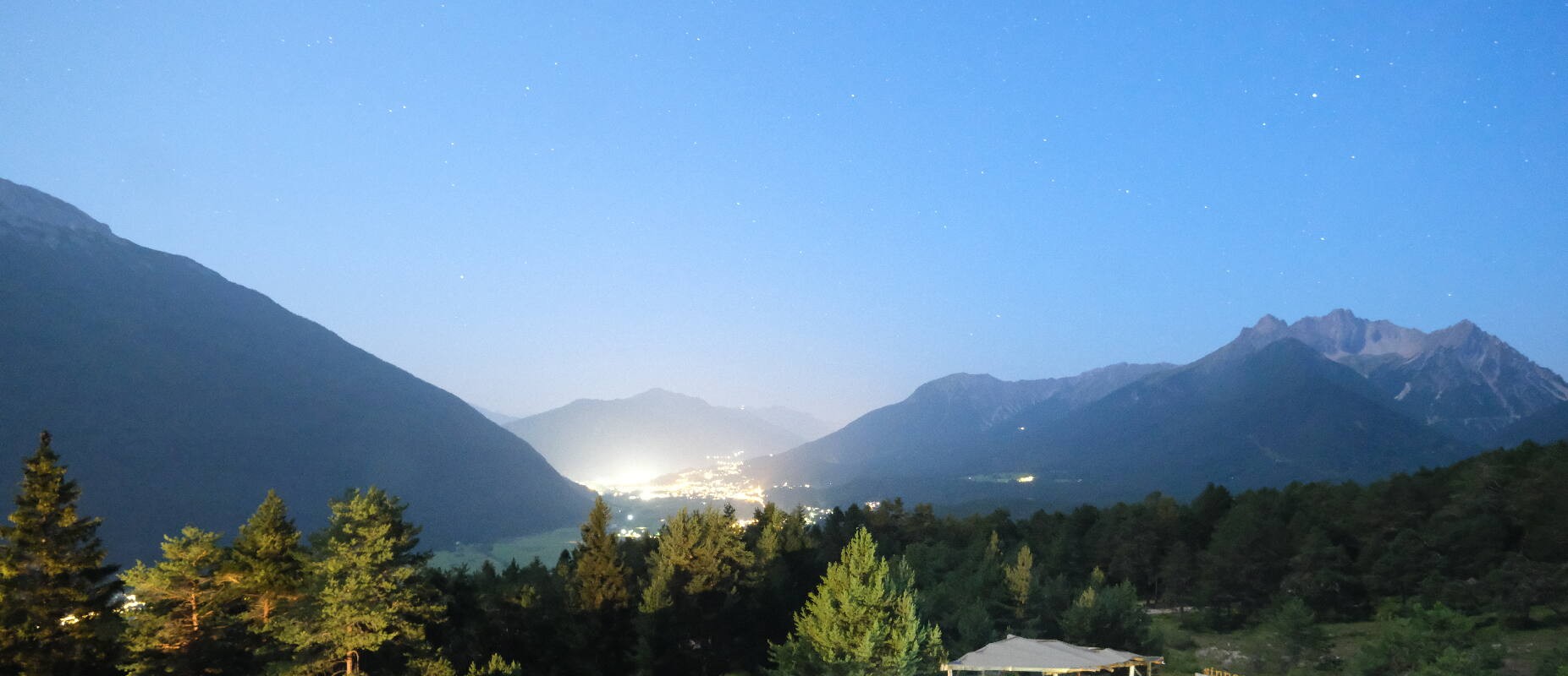 Archiv Foto Webcam Tarrenz - Blick vom Kappakreuz auf Imst