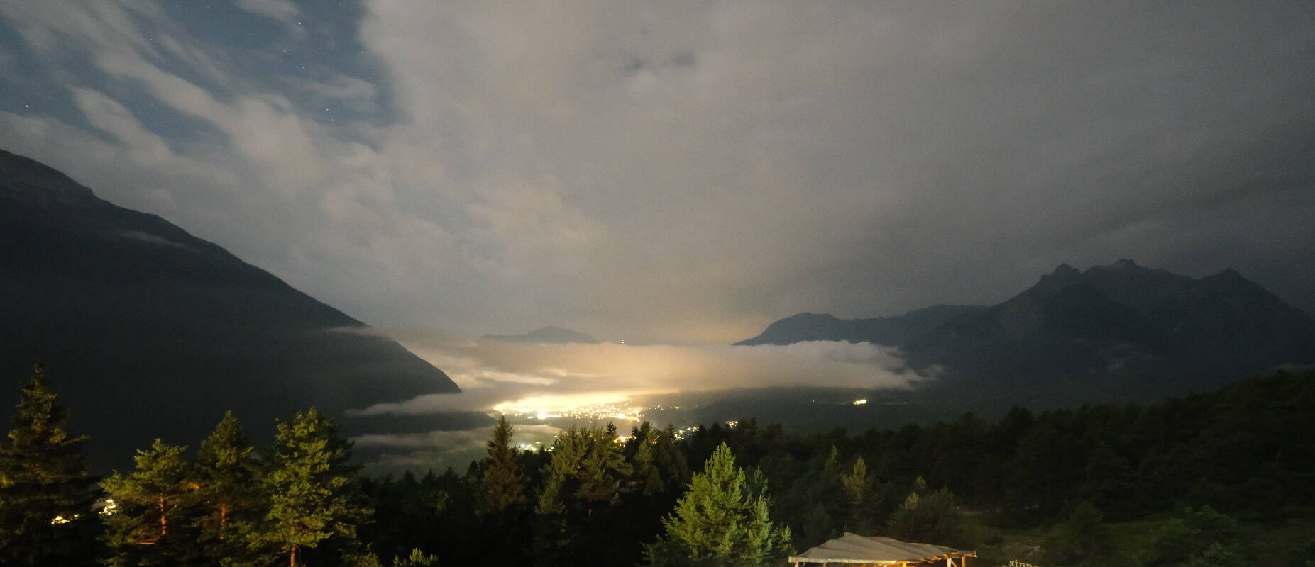 Archiv Foto Webcam Tarrenz - Blick vom Kappakreuz auf Imst