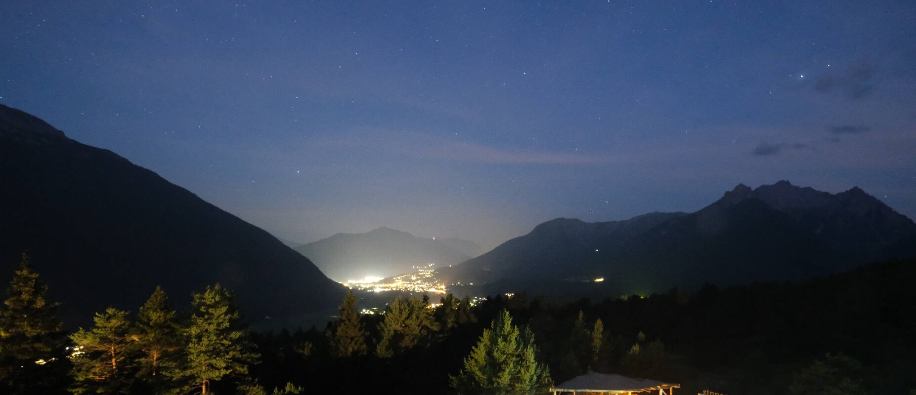 Archiv Foto Webcam Tarrenz - Blick vom Kappakreuz auf Imst