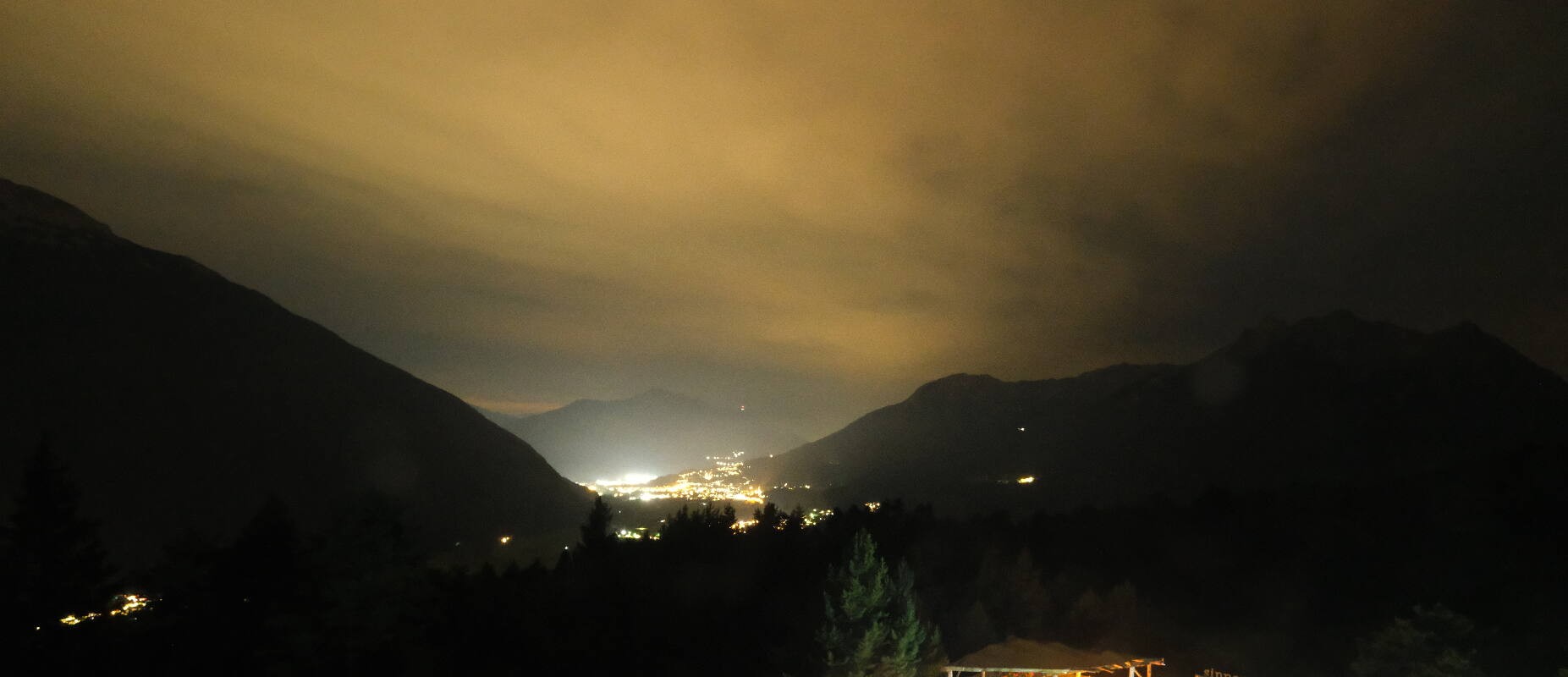 Archiv Foto Webcam Tarrenz - Blick vom Kappakreuz auf Imst