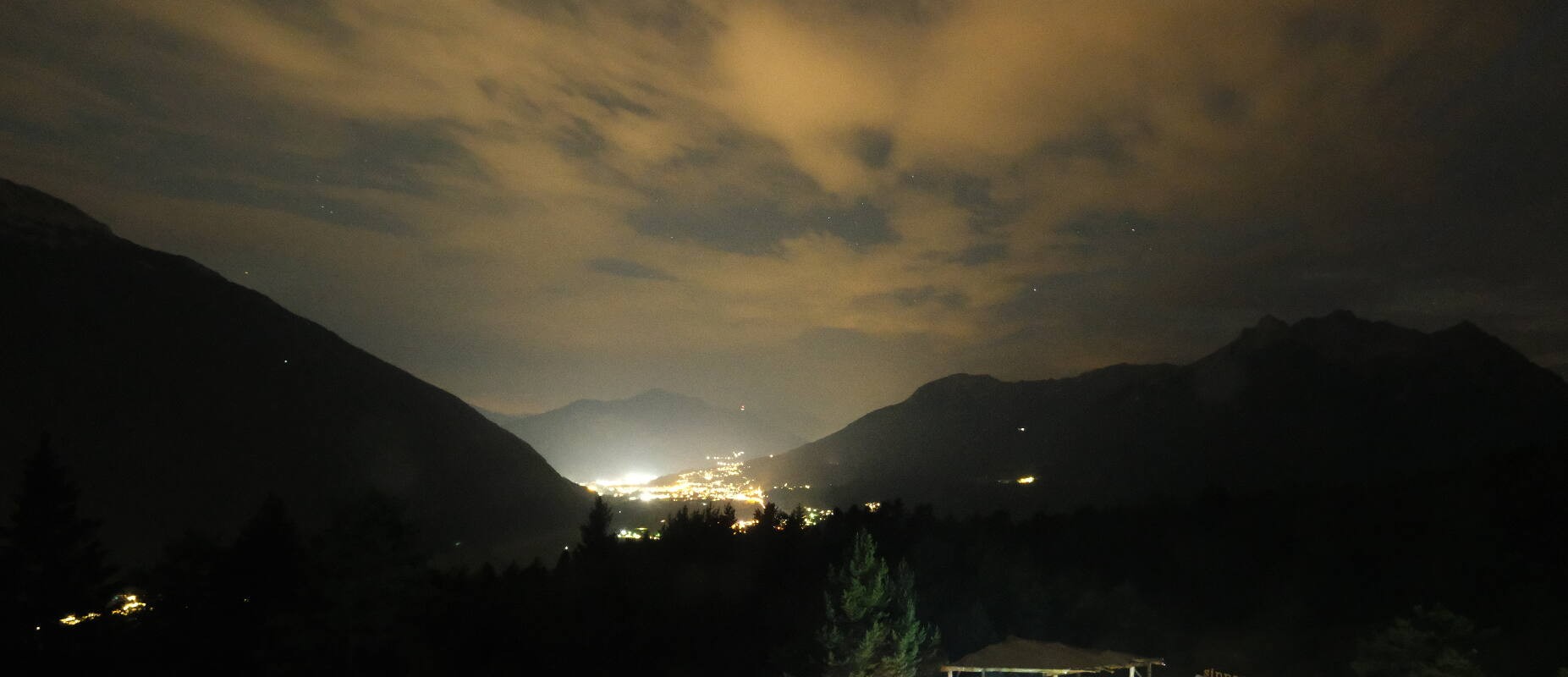 Archiv Foto Webcam Tarrenz - Blick vom Kappakreuz auf Imst