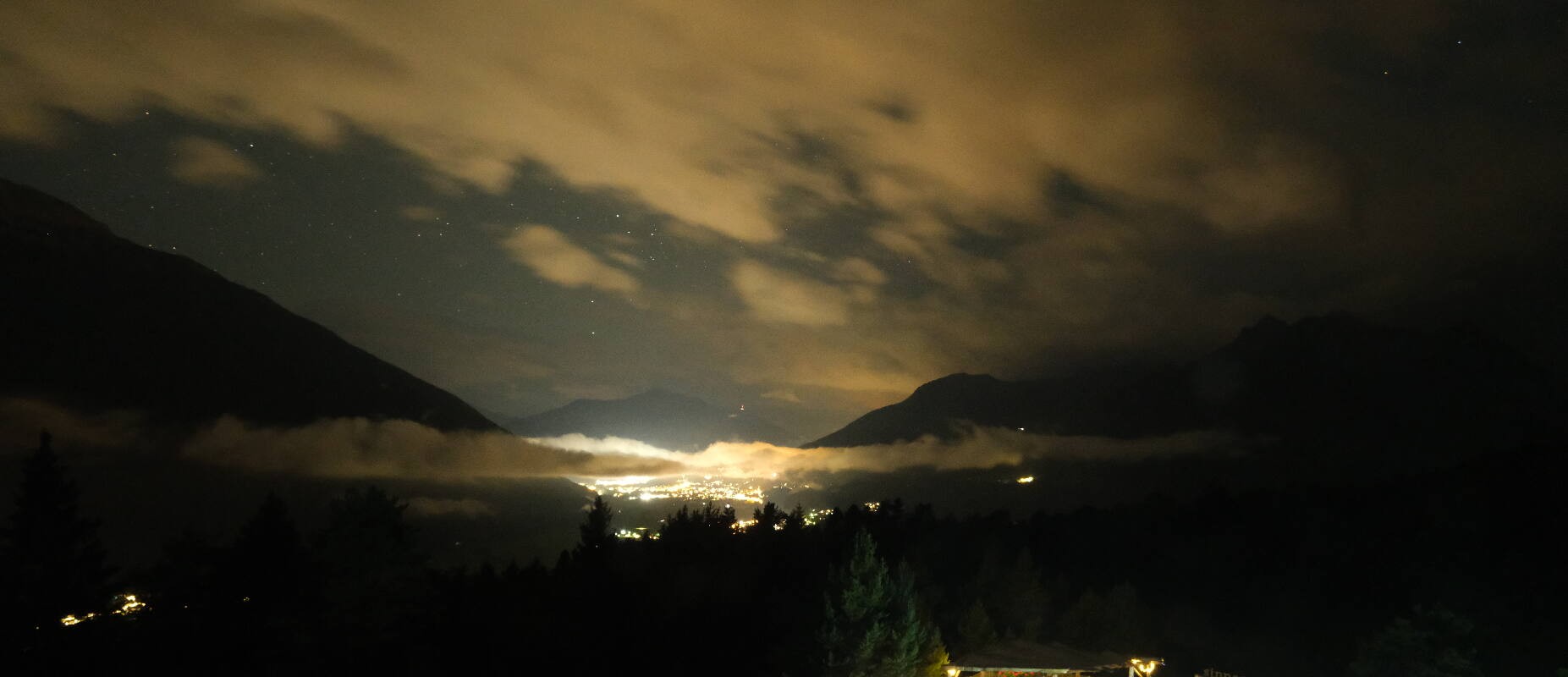 Archiv Foto Webcam Tarrenz - Blick vom Kappakreuz auf Imst