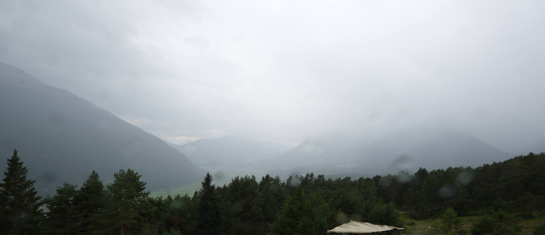 Archiv Foto Webcam Tarrenz - Blick vom Kappakreuz auf Imst