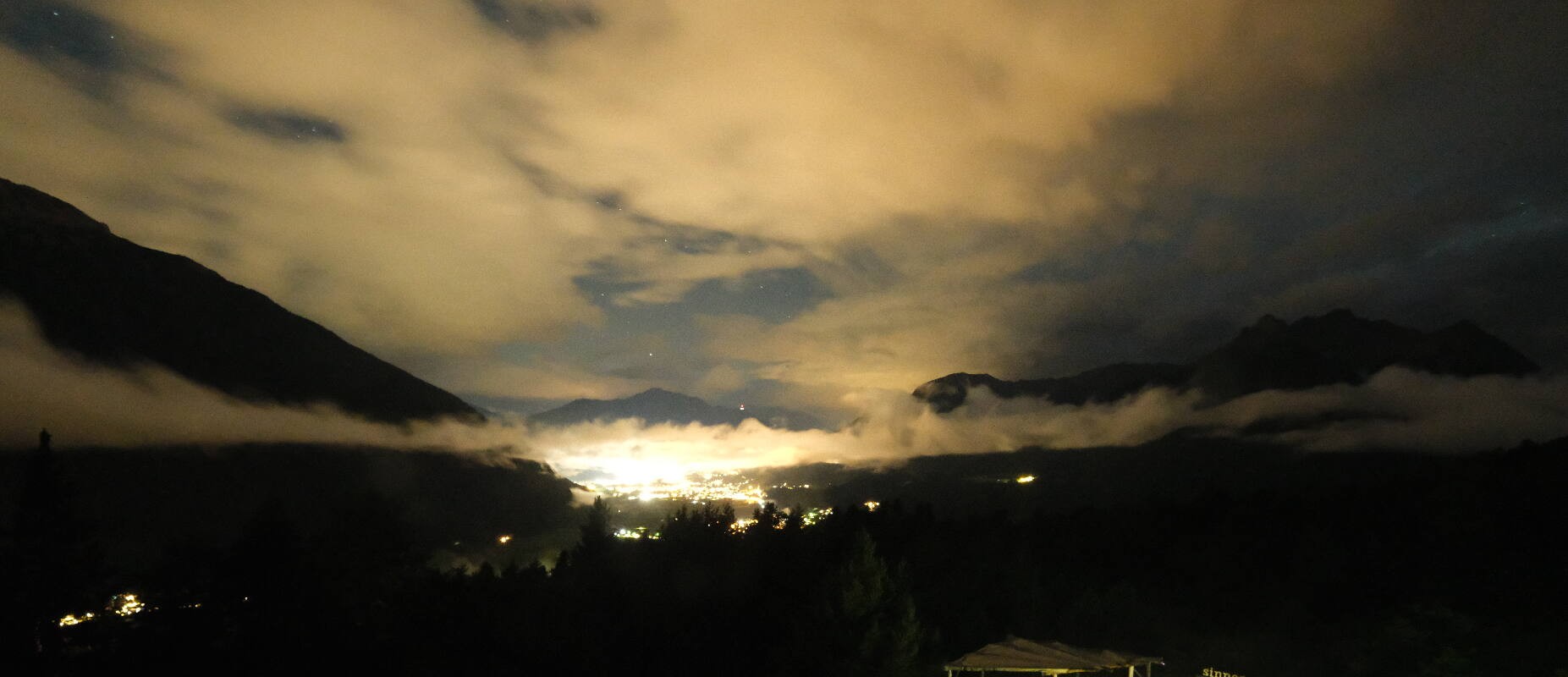 Archiv Foto Webcam Tarrenz - Blick vom Kappakreuz auf Imst