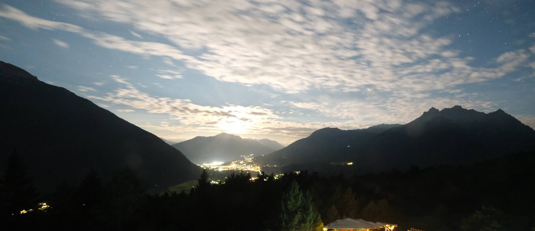 Archiv Foto Webcam Tarrenz - Blick vom Kappakreuz auf Imst