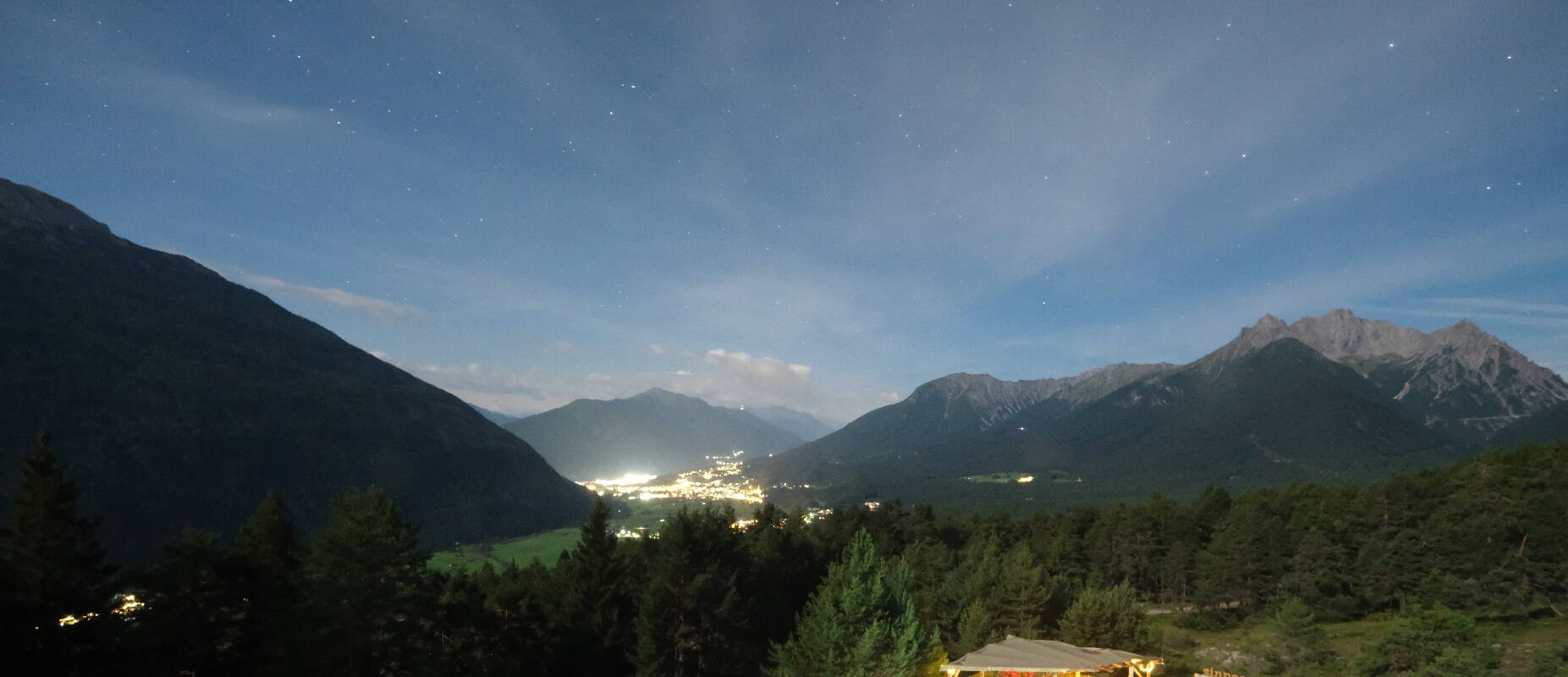 Archiv Foto Webcam Tarrenz - Blick vom Kappakreuz auf Imst