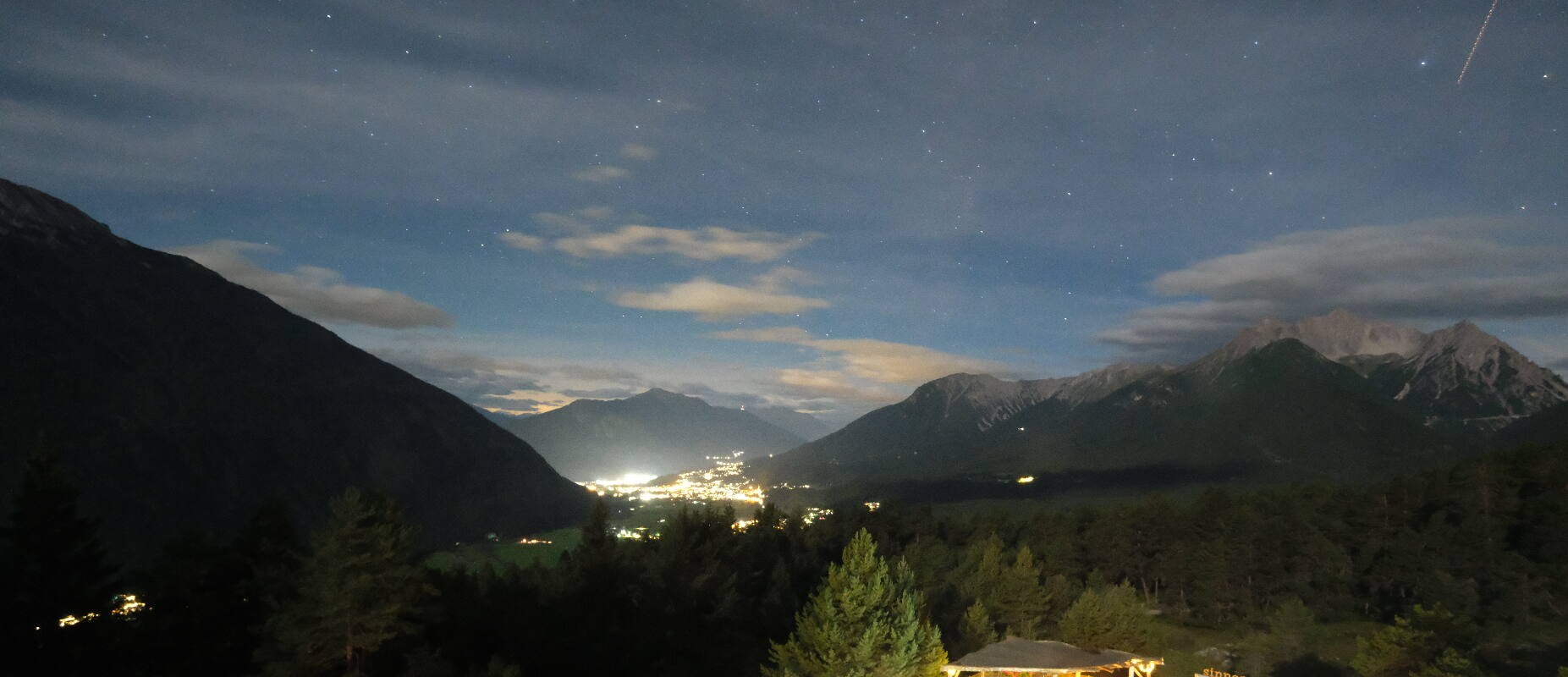 Archiv Foto Webcam Tarrenz - Blick vom Kappakreuz auf Imst