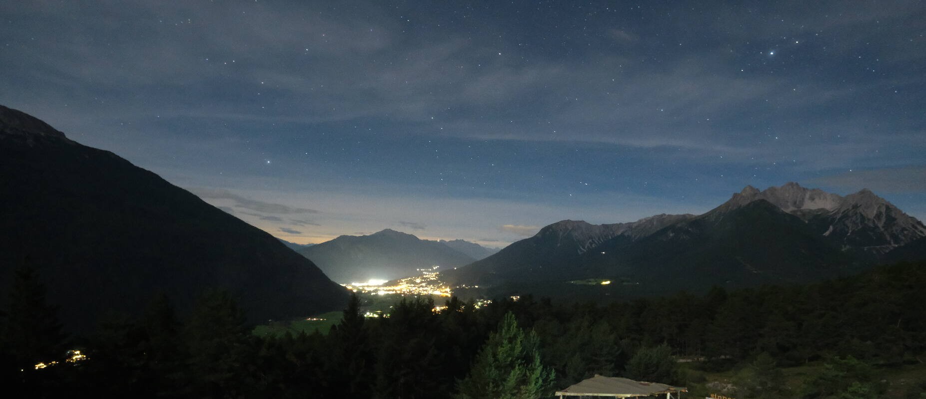 Archiv Foto Webcam Tarrenz - Blick vom Kappakreuz auf Imst