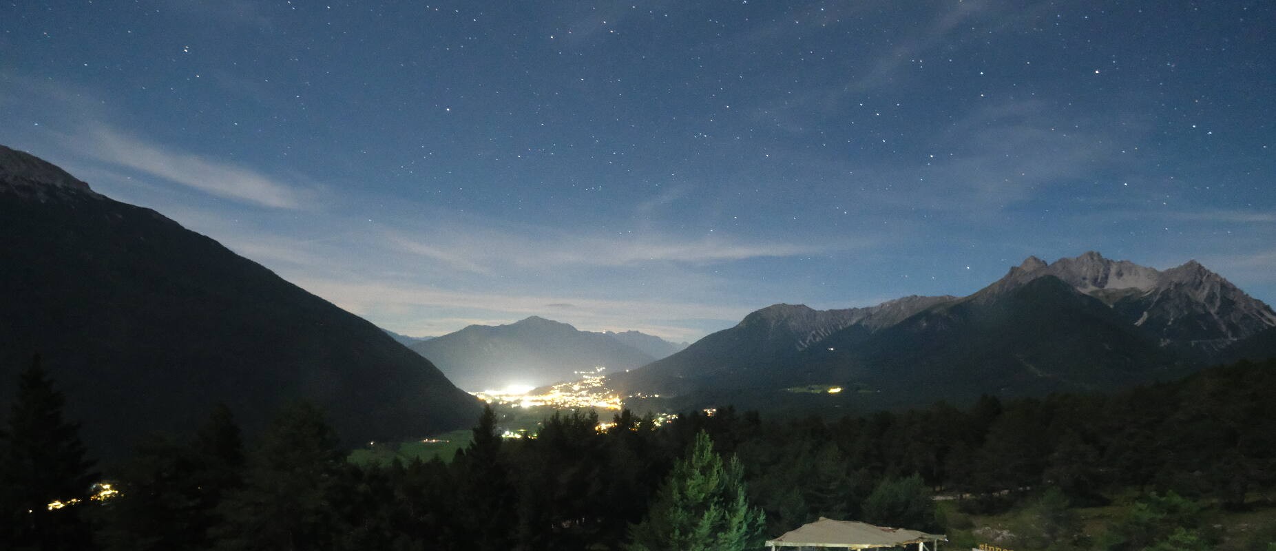 Archiv Foto Webcam Tarrenz - Blick vom Kappakreuz auf Imst