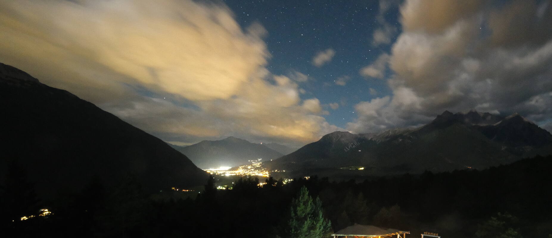 Archiv Foto Webcam Tarrenz - Blick vom Kappakreuz auf Imst