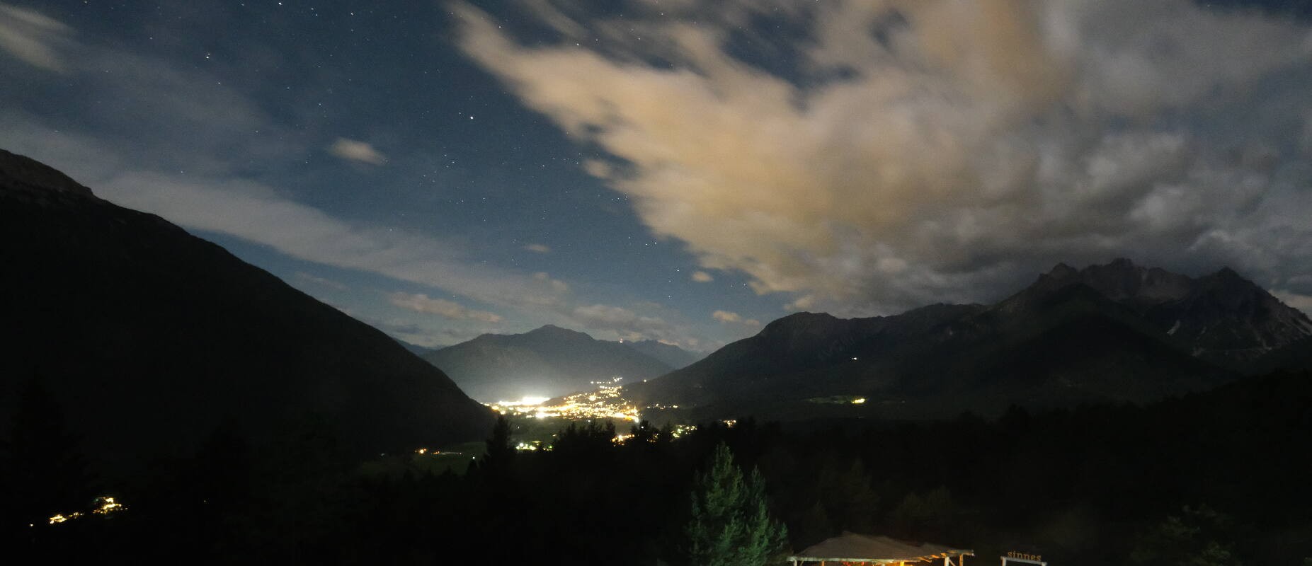 Archiv Foto Webcam Tarrenz - Blick vom Kappakreuz auf Imst
