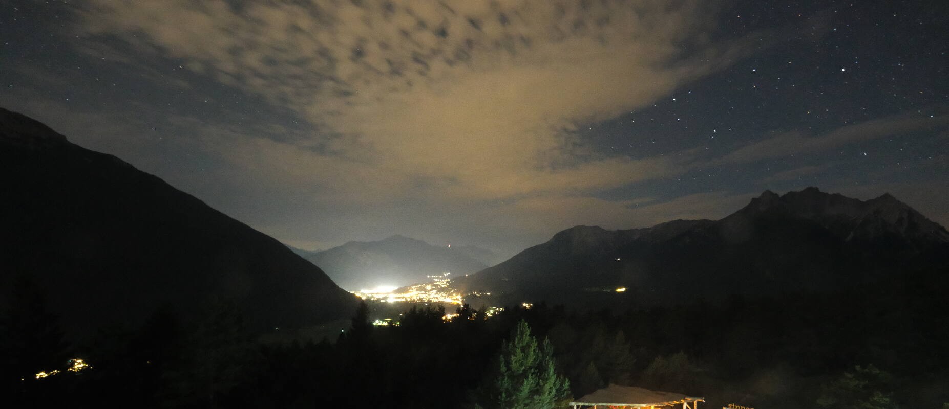 Archiv Foto Webcam Tarrenz - Blick vom Kappakreuz auf Imst