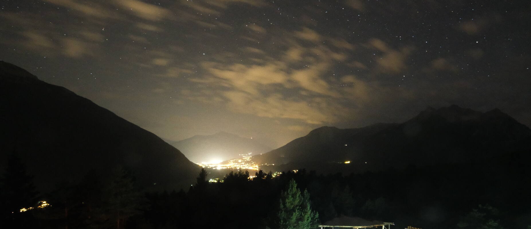 Archiv Foto Webcam Tarrenz - Blick vom Kappakreuz auf Imst