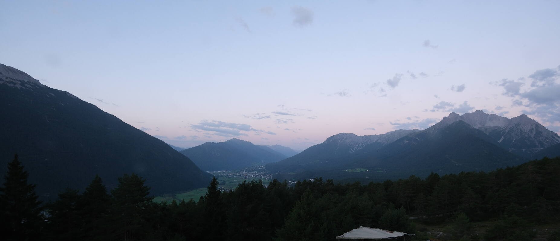 Archiv Foto Webcam Tarrenz - Blick vom Kappakreuz auf Imst