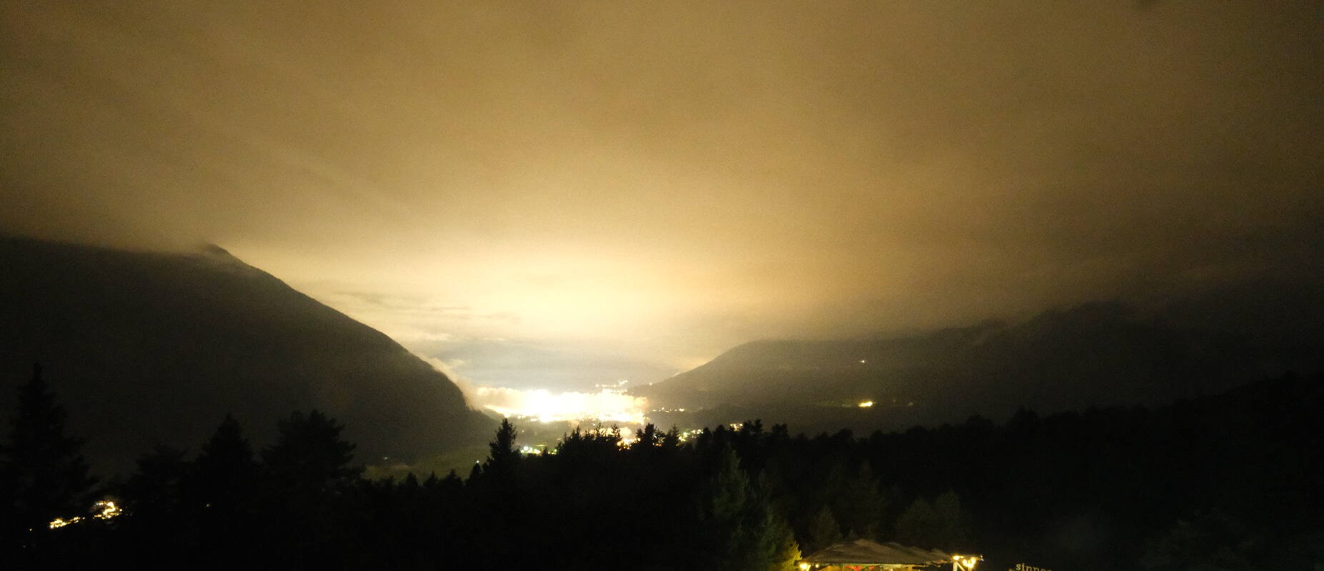 Archiv Foto Webcam Tarrenz - Blick vom Kappakreuz auf Imst