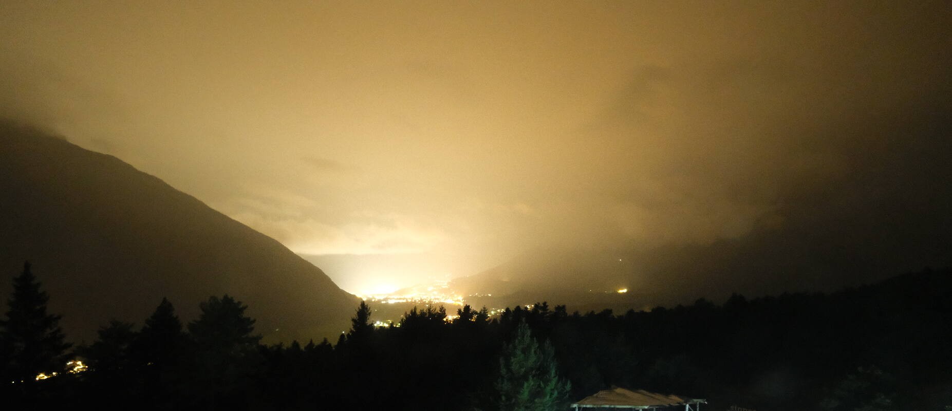 Archiv Foto Webcam Tarrenz - Blick vom Kappakreuz auf Imst