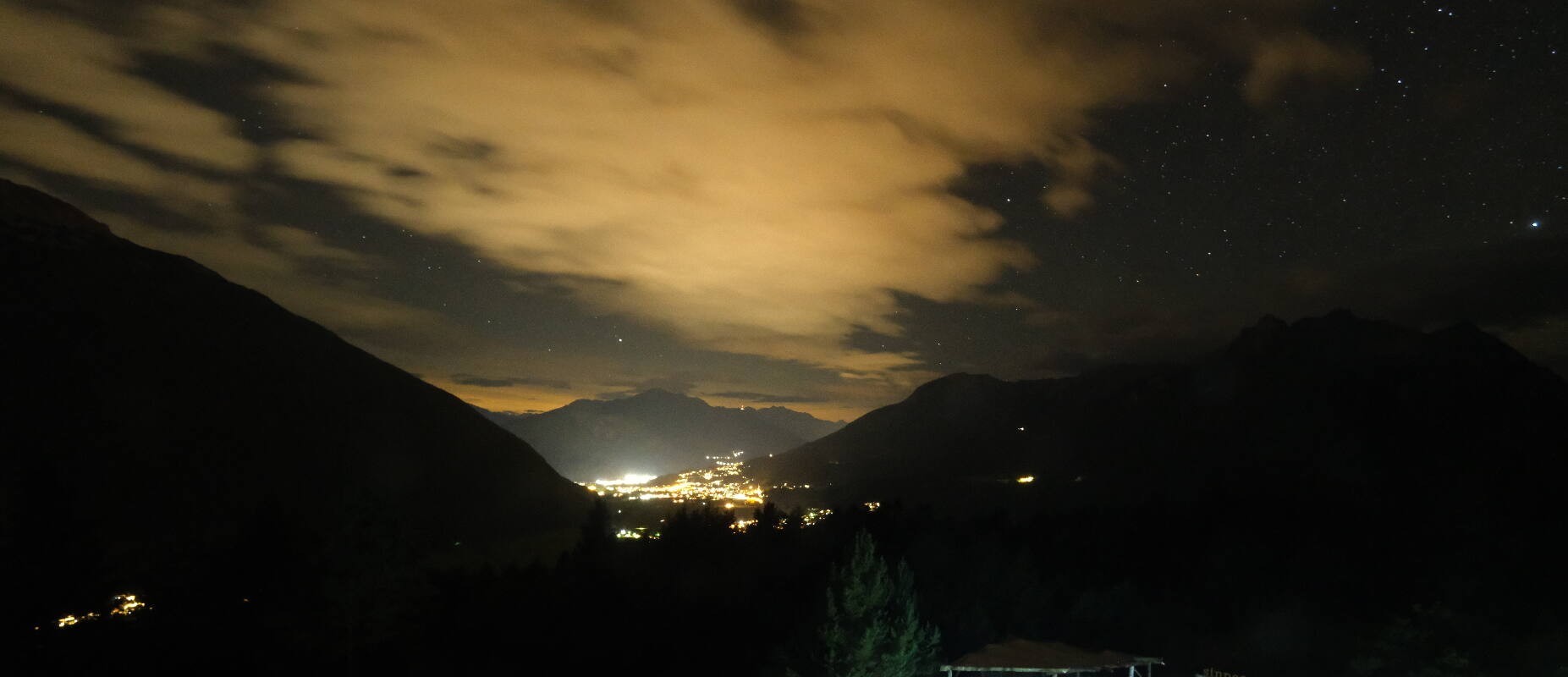 Archiv Foto Webcam Tarrenz - Blick vom Kappakreuz auf Imst