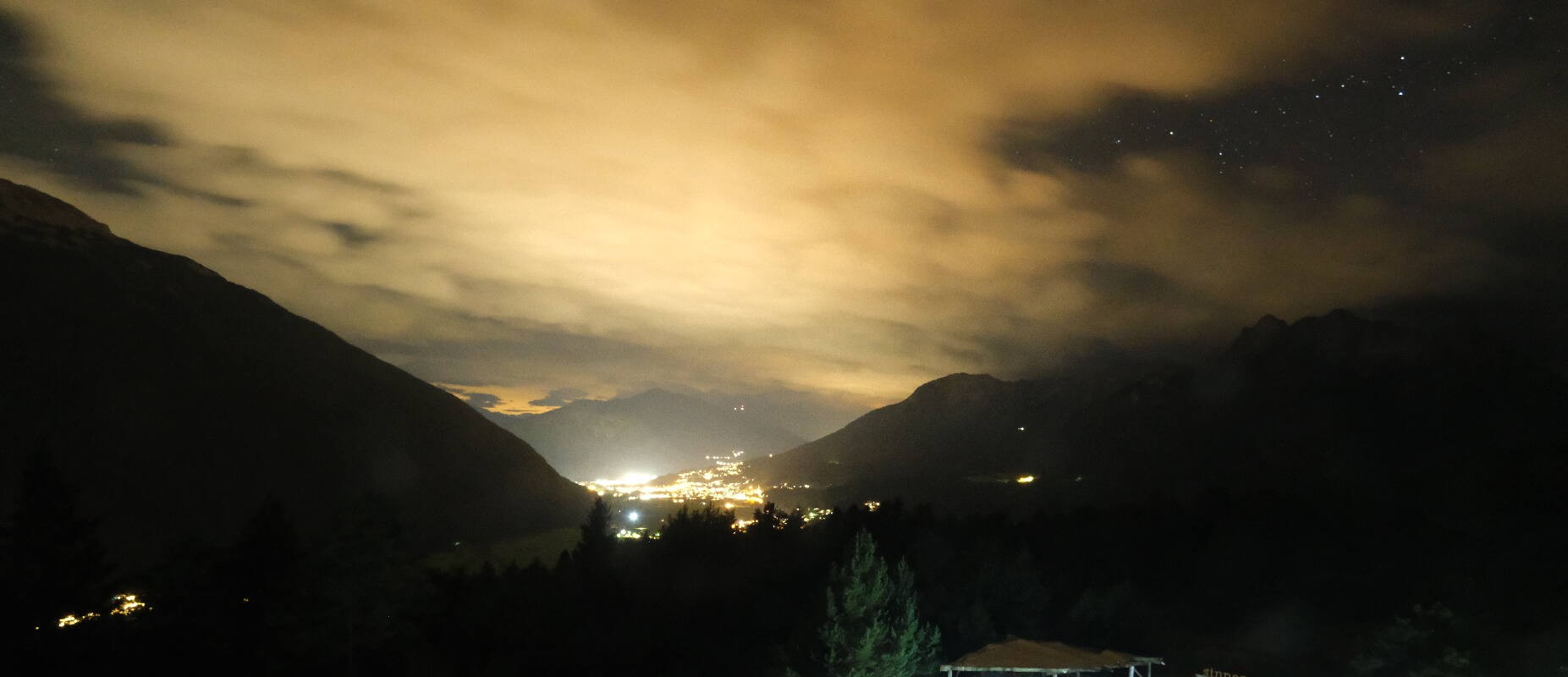 Archiv Foto Webcam Tarrenz - Blick vom Kappakreuz auf Imst