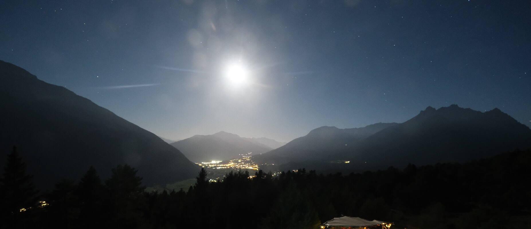 Archiv Foto Webcam Tarrenz - Blick vom Kappakreuz auf Imst