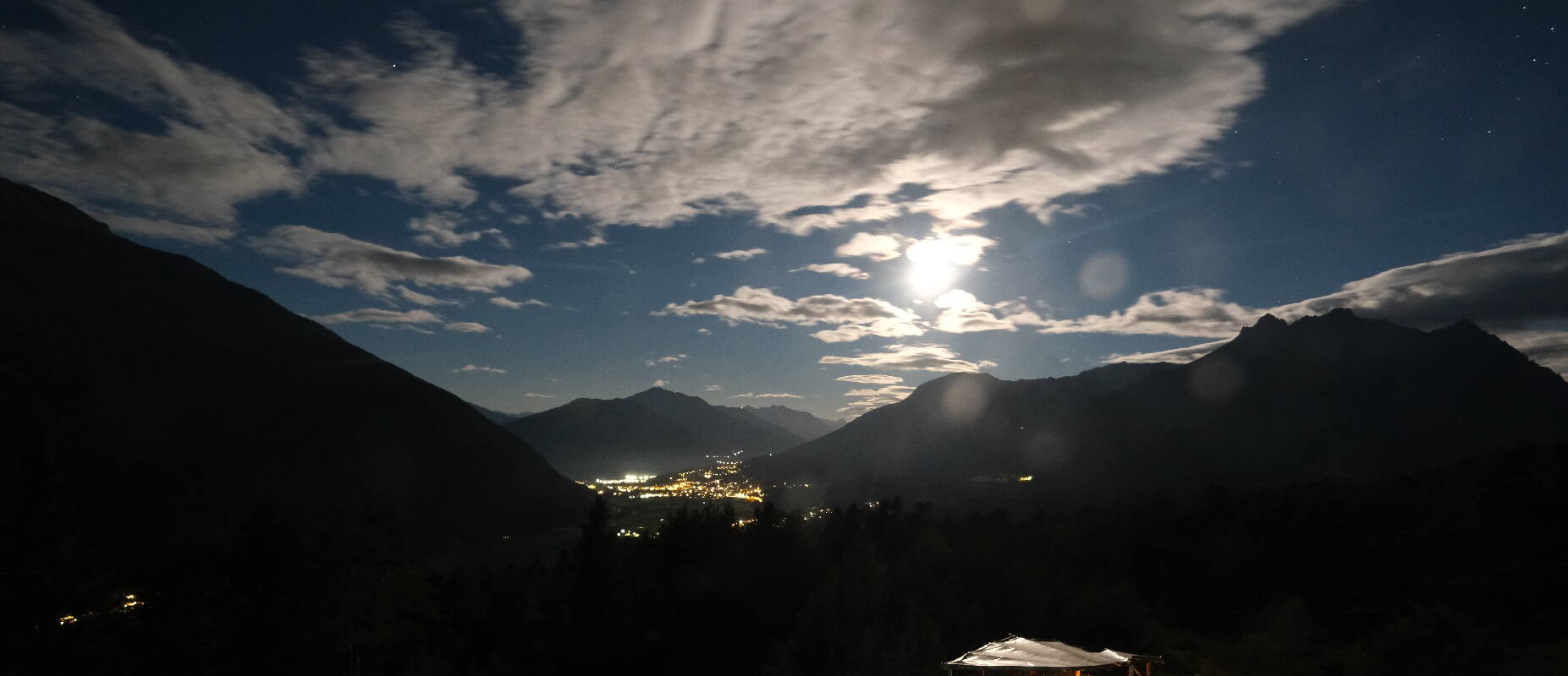 Archiv Foto Webcam Tarrenz - Blick vom Kappakreuz auf Imst