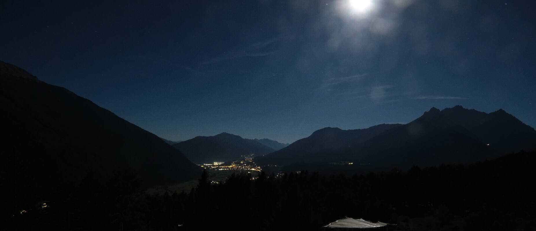Archiv Foto Webcam Tarrenz - Blick vom Kappakreuz auf Imst