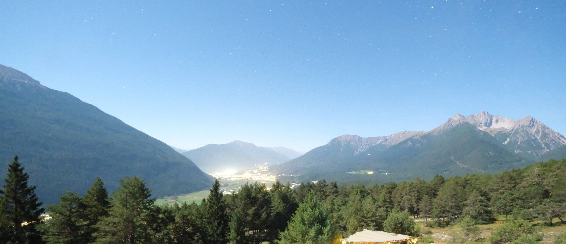 Archiv Foto Webcam Tarrenz - Blick vom Kappakreuz auf Imst