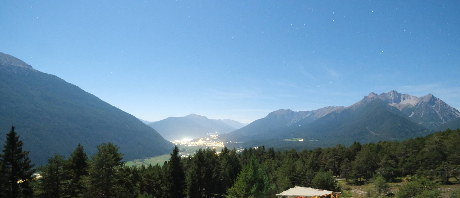 Archiv Foto Webcam Tarrenz - Blick vom Kappakreuz auf Imst