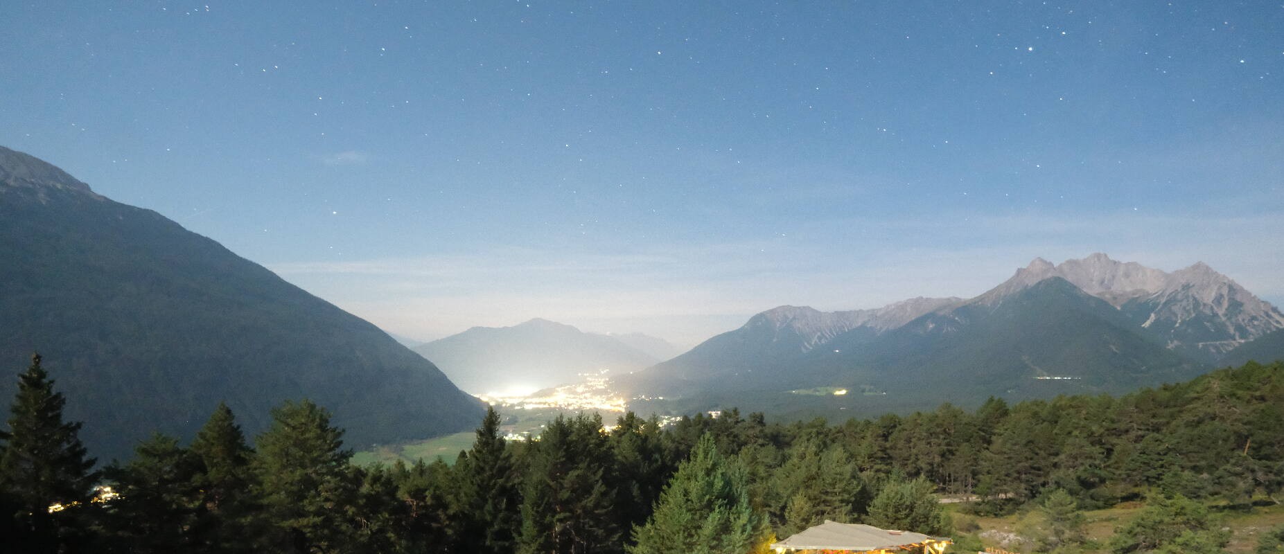 Archiv Foto Webcam Tarrenz - Blick vom Kappakreuz auf Imst