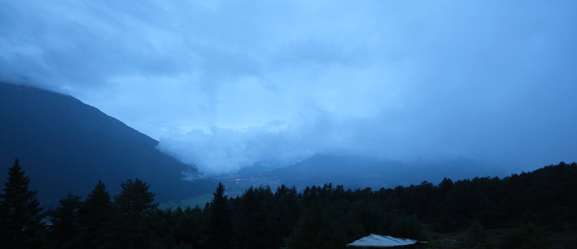 Archiv Foto Webcam Tarrenz - Blick vom Kappakreuz auf Imst